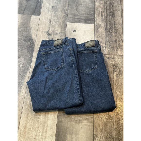 Original Arizona Jean Company Men's 38 x 30 Loose Denim Lot Of 2 Baggy Straight - Picture 1 of 5